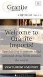 Mobile Screenshot of graniteimports.net